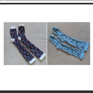 Two (2) pairs of cute, colorful socks